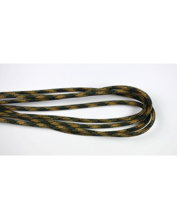 Paracord Woodland Camo 5m