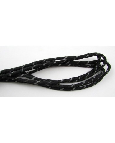 Paracord Reflective Black 5m