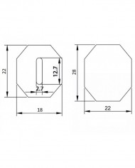 Ročaj ebenovina/oljka