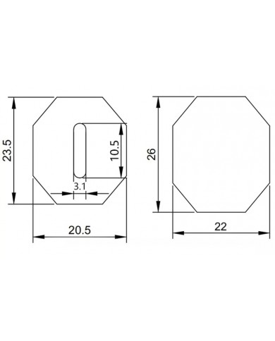 Ročaj ebenovina/zebrano