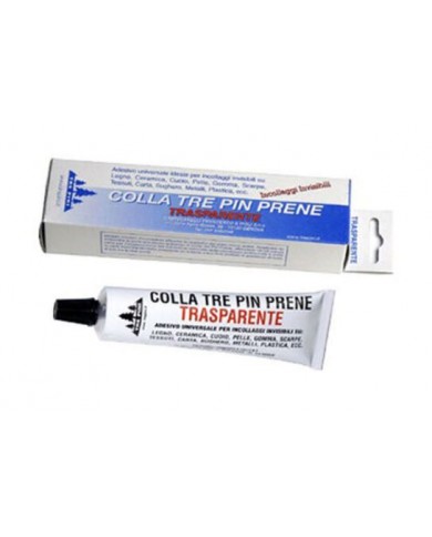 Lepilo za usnje Tre Pin Pere, transparent, 75ml