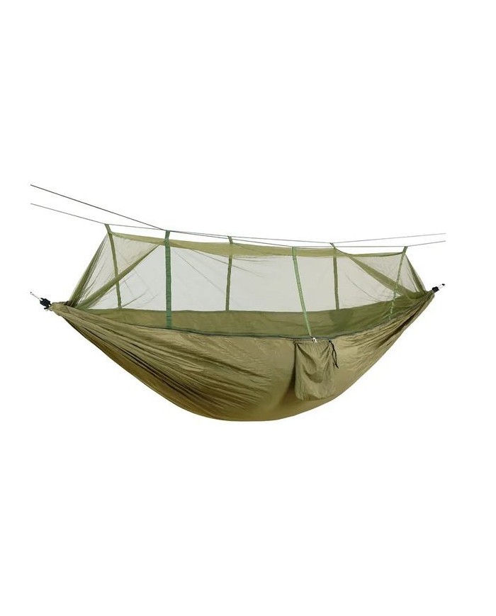 Viseča mreža - Hammock 270 x 140cm z zaščito proti komarjem