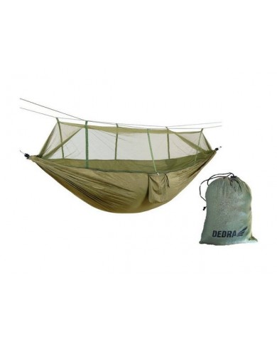 Viseča mreža - Hammock 270 x 140cm z zaščito proti komarjem