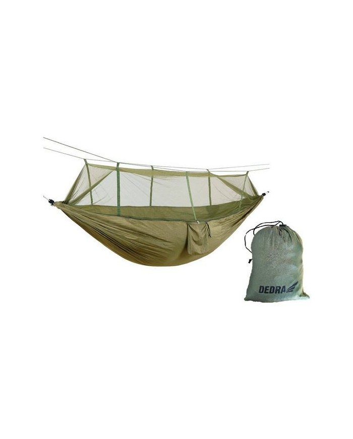 Viseča mreža - Hammock 270 x 140cm z zaščito proti komarjem