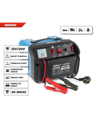Polnilnik za akumulatorje s start funkcijo DEP030