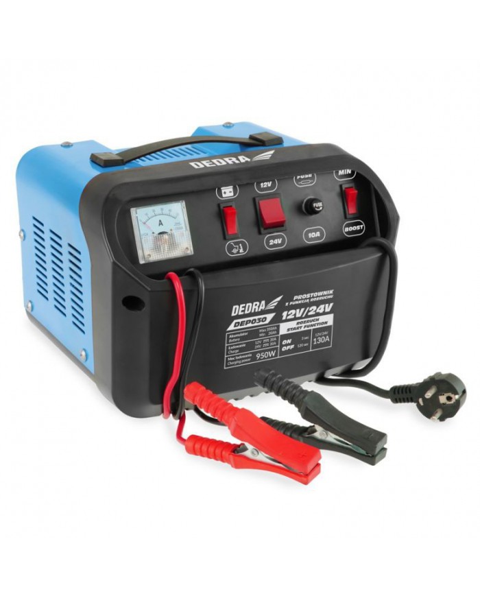 Polnilnik za akumulatorje s start funkcijo DEP030